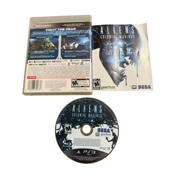 Aliens Colonial Marines Walmart Edition PS3 Video Game Multiplayer CIB - Picture 3 of 3